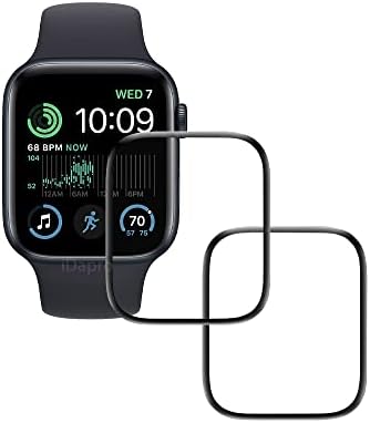 מגן מסך עבור Apple Watch SE 2 [44 ממ] Watch Smart [2 Pack], Idapro כיסוי מלא מגן TPU עבור אביזרי IWatch Anti-Scratch